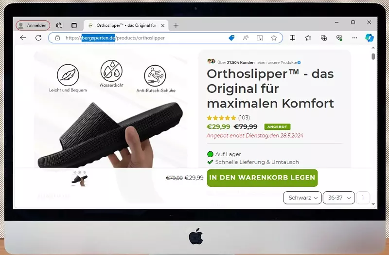 Qosigote Orthoslipper Damen - Wolkenschuhe Mit Rutschfester Sohle