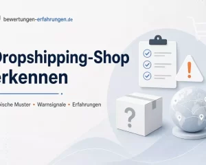 Beitragsbild: AI erstellt Dropshipping-Shop erkennen