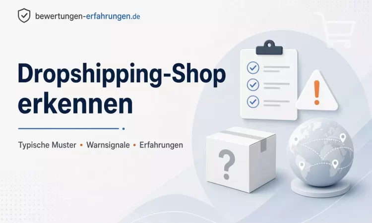 Beitragsbild: AI erstellt Dropshipping-Shop erkennen